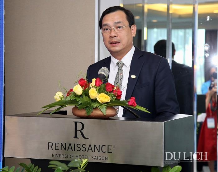 Tổng cục trưởng Tổng cục Du lịch Nguyễn Trùng Khánh chia sẻ các kế hoạch truyền thông trong giai đoạn phục hồi du lịch 